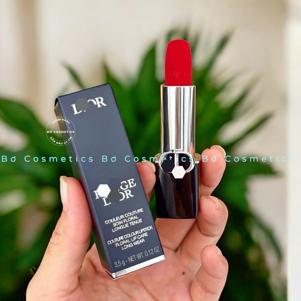 Son Son Di:)or Rouge Couture Velvet Colour Lipstick - 188 - 999 - 707 - 720 - 722 - 777