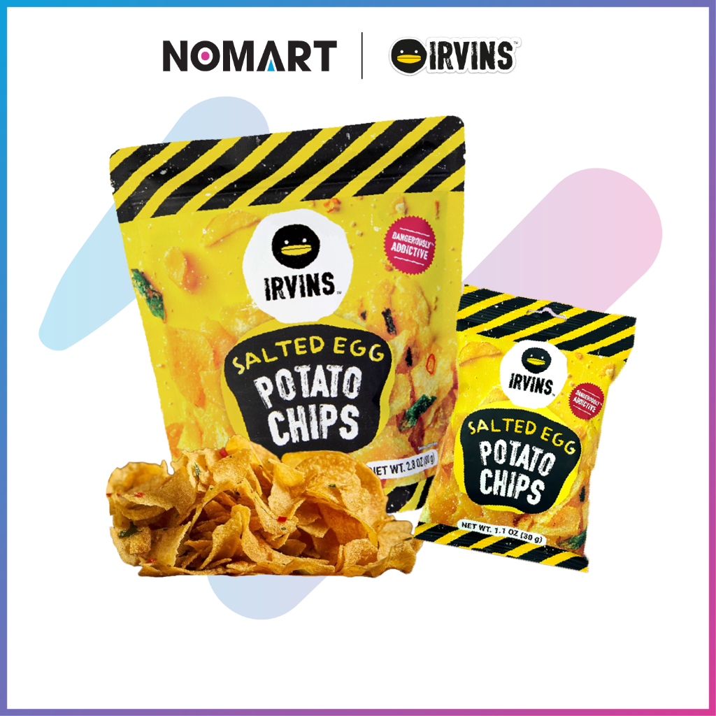 Khoai Tây Trứng Muối IRVINS (Gói 80g - 30g)