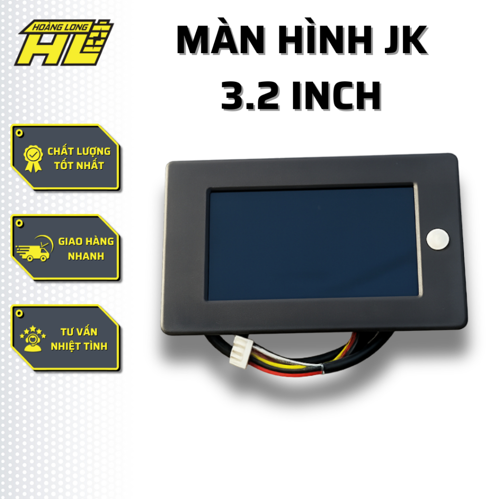 Màn Hình JK 3.2 inch – Dùng Được Cho Mọi Mạch BMS JK, Dễ Kết Nối