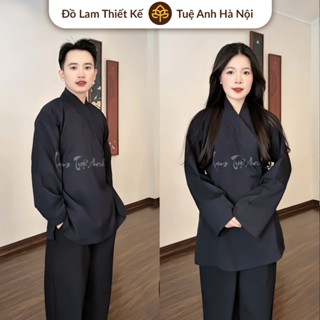  TRÀNG LỠ  Pháp phục đồ lam dành cho cả nam và nữ đi chùa thiền trà 