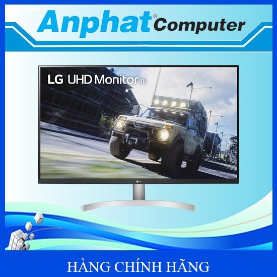 Màn hình LCD LG 32UN500-W UHD (31.5inch/4K/VA/60HZ/4MS/350NITS/HDMI+DP+AUDIO/LOA) màu trắng - Hàng C