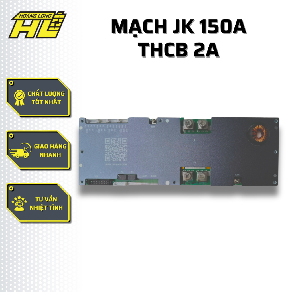 Mạch JK 150A Tích Hợp  Cân Bằng 2A  ( Có Giao Tiếp )