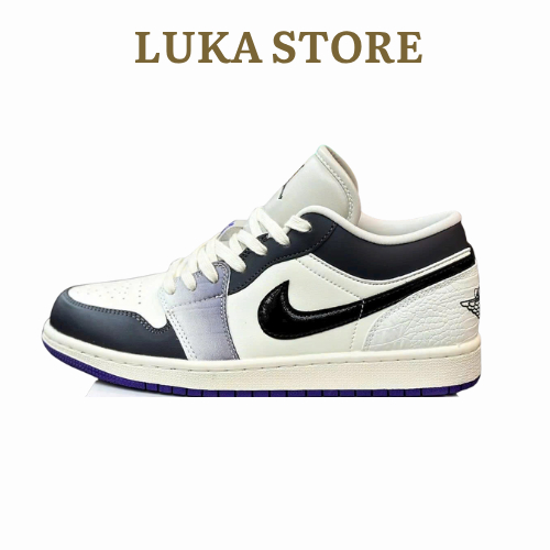 Giày Sneaker JD1 Cổ Thấp Màu 'Punk Rock' Cho Cả Nam Và Nữ, Full Box