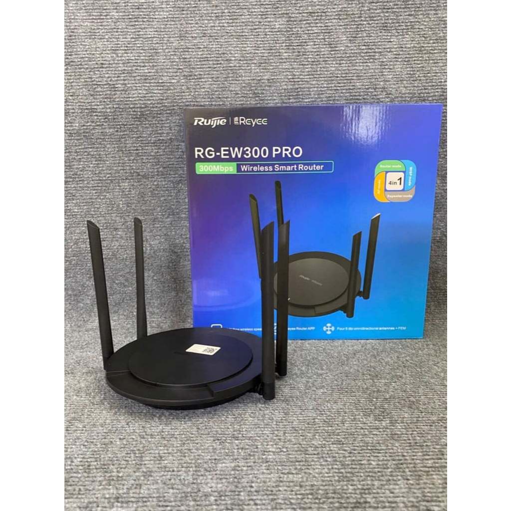 Bộ phát WiFi Ruijie RG-EW300 PRO (Tốc độ 300Mbps, quản lý qua app)