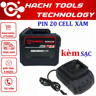  combo sạc pin 20 cell dùng máy khoan máy xiết bulong quạt cầm tay 