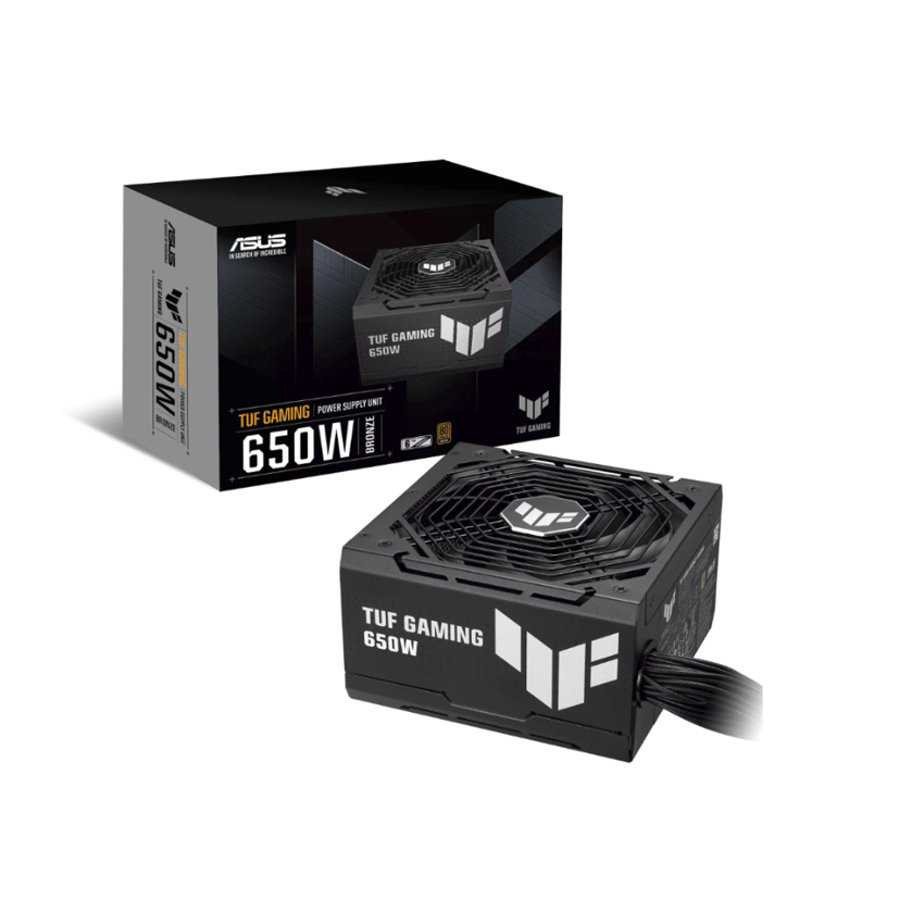 Nguồn ASUS TUF GAMING 650W | 750W Bronze (Màu Đen/80 Plus Bronze )