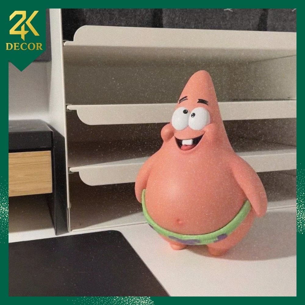 Mô hình Patrick decor - mô hình decor cực ngáo, vô tri,hài hước,trang trí nhà,bàn học, xe hơi