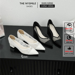  Giày nữ BIG SIZE   35 - 40   Giày Cao Gót búp bê 3P- phù hợp mang đi làm  đi tiệc  đi học- THENYSMILE -  HASA 