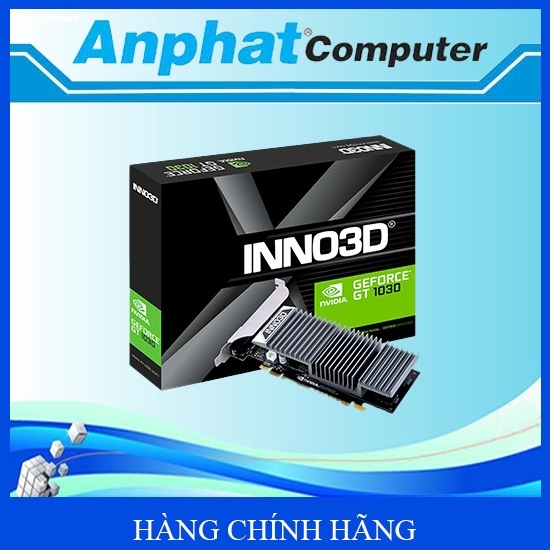 CARD Màn hình VGA Inno3D GeForce GT1030 2GB (Heatsink) – Hàng Chính Hãng