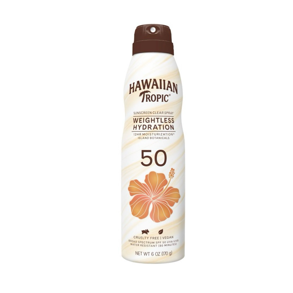 Xịt chống  nắng Hawaiian Tropic Weightless Hydration SPF 50 -170g