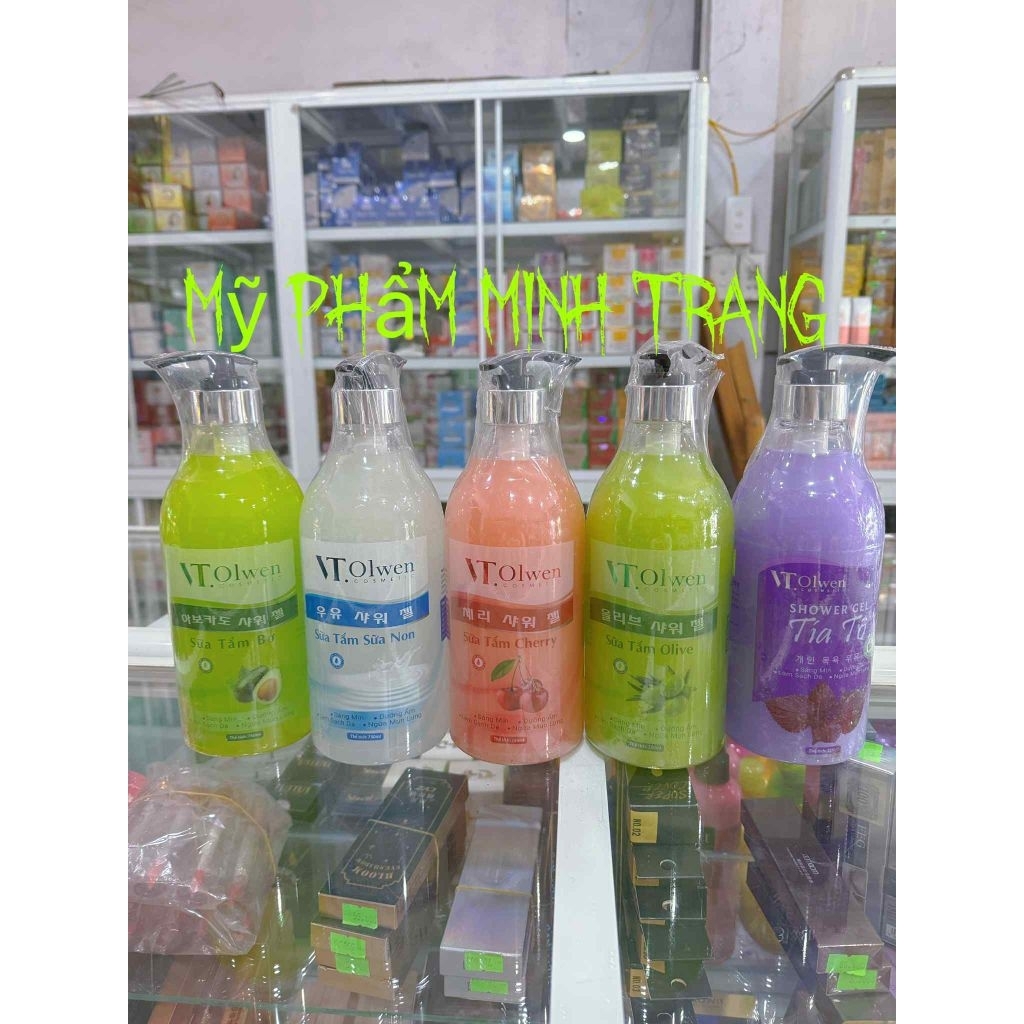 Sữa Tắm VT OLWEN 750ml Đủ 5 Loại VTOLWEN