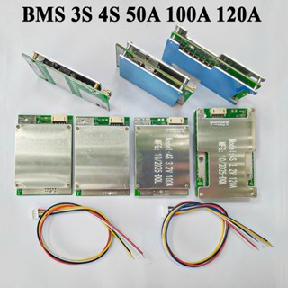 Mạch bảo vệ Pin BMS 3S 4S 50A 100A 120A sạc xả chung cổng