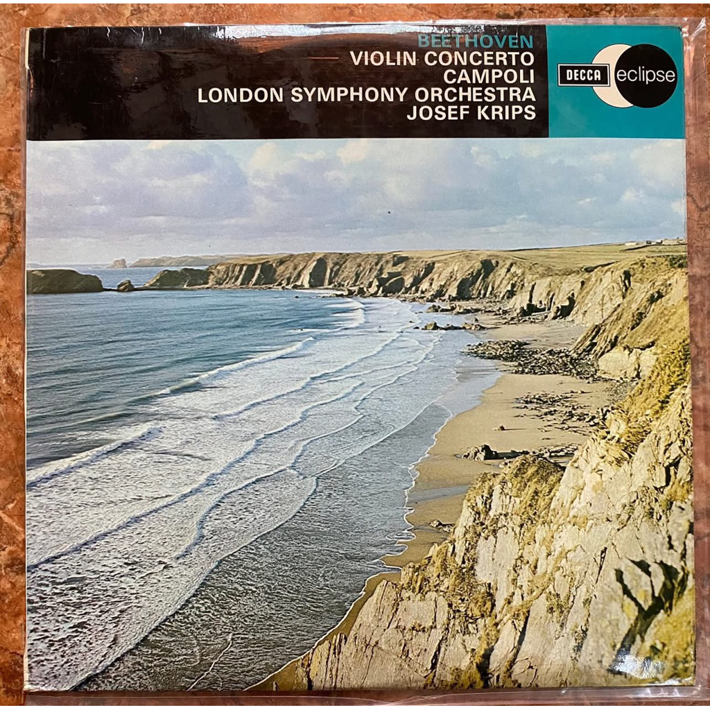 ĐĨA THAN - BEETHOVEN - VIOLIN CONCERTO IN D MAJOR OP.61  Violinist Alfredo Campoli Dàn London Nhạc t