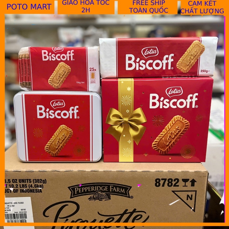 Bánh quy Biscoff vị Caramel Quế từ thương hiệu Lotus (Bỉ)