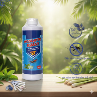 Bình  xịt Muỗi Kiến Gián sinh học MOSQUITO - đuổi côn trùng hiệu quả, an toàn - 500ml