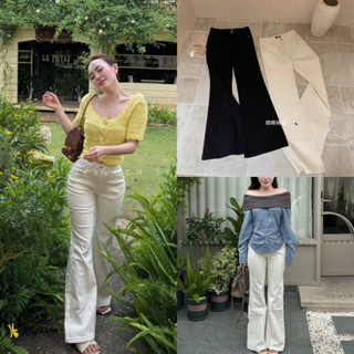  studioby25 x WGWE 7360 | QUẦN JEANS ỐNG LOE BASIC 