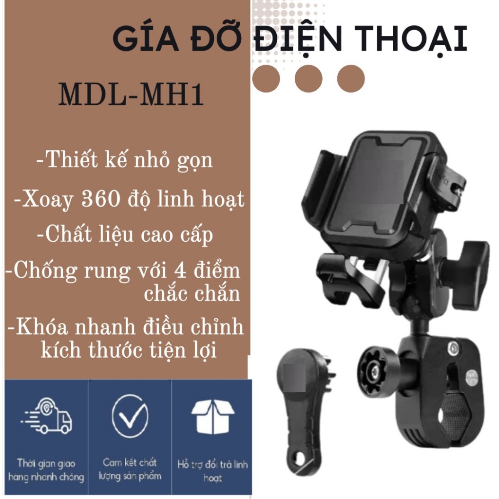 Giá Đỡ Điện Thoại Chống Sốc Chống Rung Cho Xe Máy Hình Tam Giác  Moto MH1 Libi House