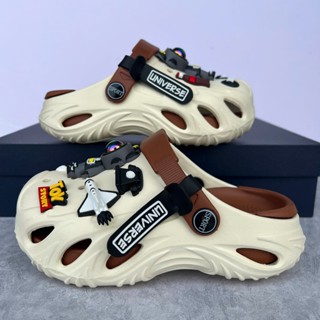 Dép CHARM (STICKER) tùy chọn cho bé trai phi hành gia chất liệu EVA cao cấp siêu nhẹ không mùi dễ vệ sinh