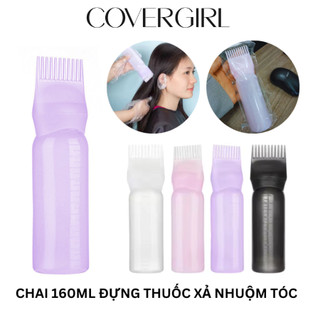  COVERGIRL - Chai Nhựa Mềm 160ml Đựng Thuốc Nhuộm Gội Xả Tóc Tự Nhuộm Salon Tiện Lợi Màu Pastel 