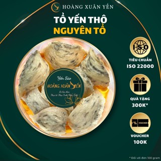  Tổ yến sào thô nguyên chất già gân Khánh Hoà tổ to già dai ngon -  Hoàng Xuân Yến 