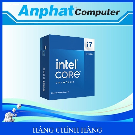Bộ vi xử lý CPU Intel Core i7-14700KF (Up 5.60 GHz, 20 Nhân 28 Luồng, 33MB Cache, LGA 1700) – Hàng C