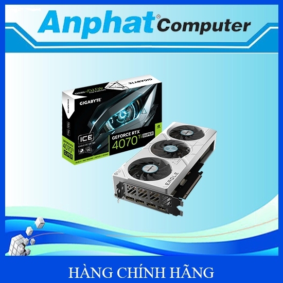 Card màn hình VGA Gigabyte GeForce RTX 4070 Ti SUPER EAGLE OC ICE 16G (N407TSEAGLEOC ICE-16GD) - Hàn