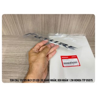 Tem chử Future Led ( xe Xanh Nhám, Đen Nhám ) ( miếng ) 86645K73VA0ZB