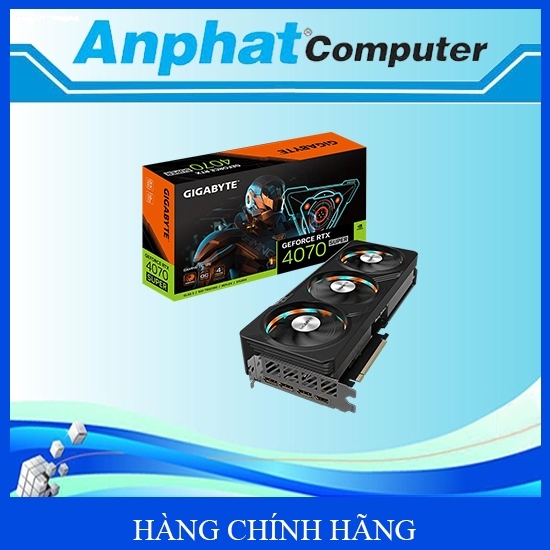 Card màn hình VGA Gigabyte GeForce RTX 4070 Super Gaming OC 12G (N407SGaming OC-12GD) - Hàng Chính H