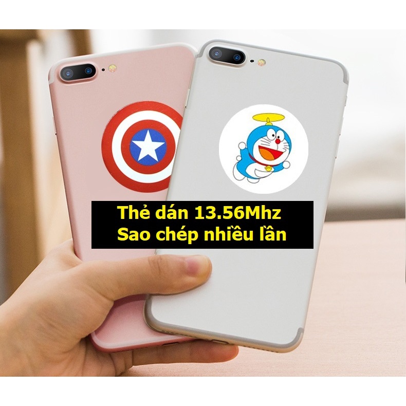 [ Loại COPY ] Thẻ Từ Chép Thang Máy Tần Số 13,56Mhz Dạng Dán, Thẻ Từ Dán Copy Thẻ Thang Máy UID