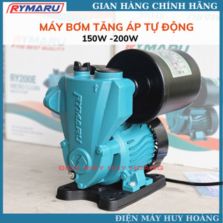 Bơm tăng áp RYMARU RY150E–RY200E, Công suất mạnh mẽ, chạy êm, độ bền cao