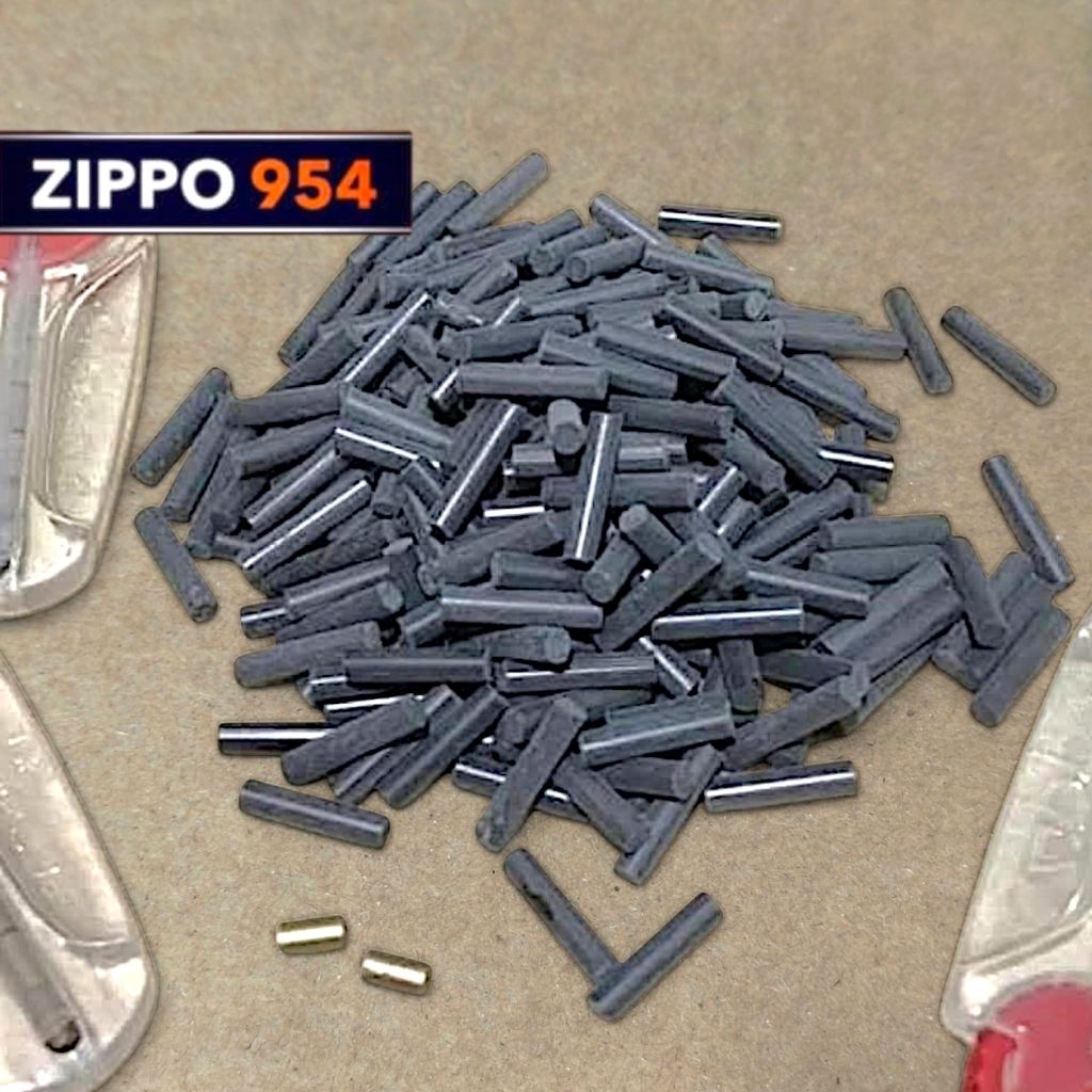 [Zippo 954] Đá Đen Quẹt BIC Pháp Và Hongkong