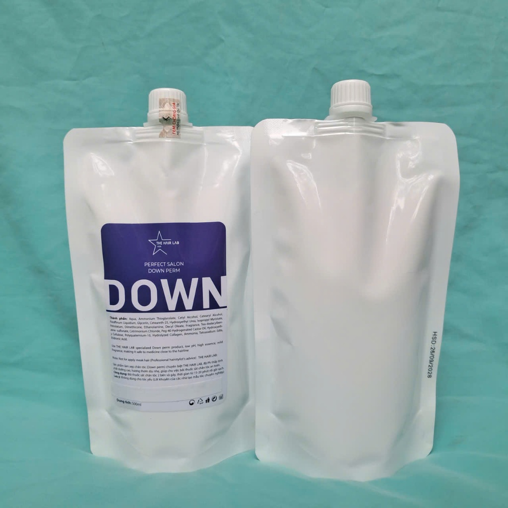[Tem trắng] Kem ép side tóc nam Down 500ml chính Hãng - thơm