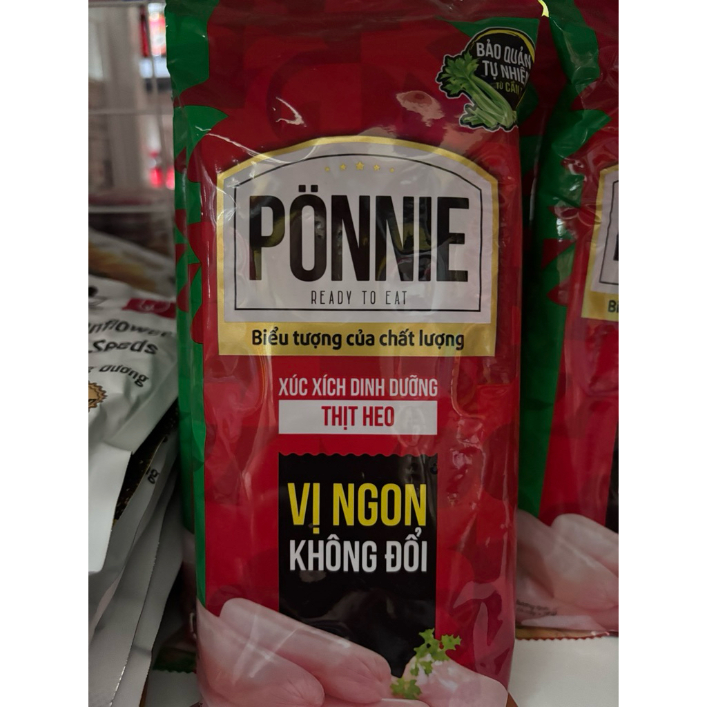 xúc xích ponnie size to