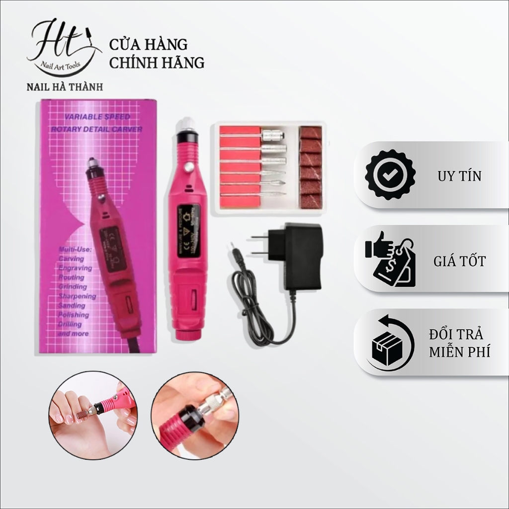 Máy mài móng mini cầm tay tiện dụng