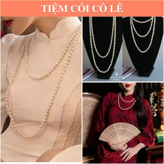   30 mẫu Vòng cổ ngọc trai chocker ngọc sang trọng phong cách retro-Tiệm Cói Cô Lê 