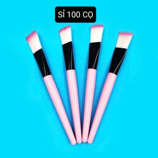 Sỉ 100 cọ lông quét mặt nạ cọ cán hồng