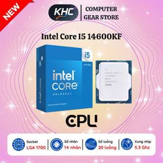  CPU Intel Core i5 10400F 11400F 12400F 13400F 14400F 12600KF 14600KF - Bảo Hành 36 Tháng  Full VAT  