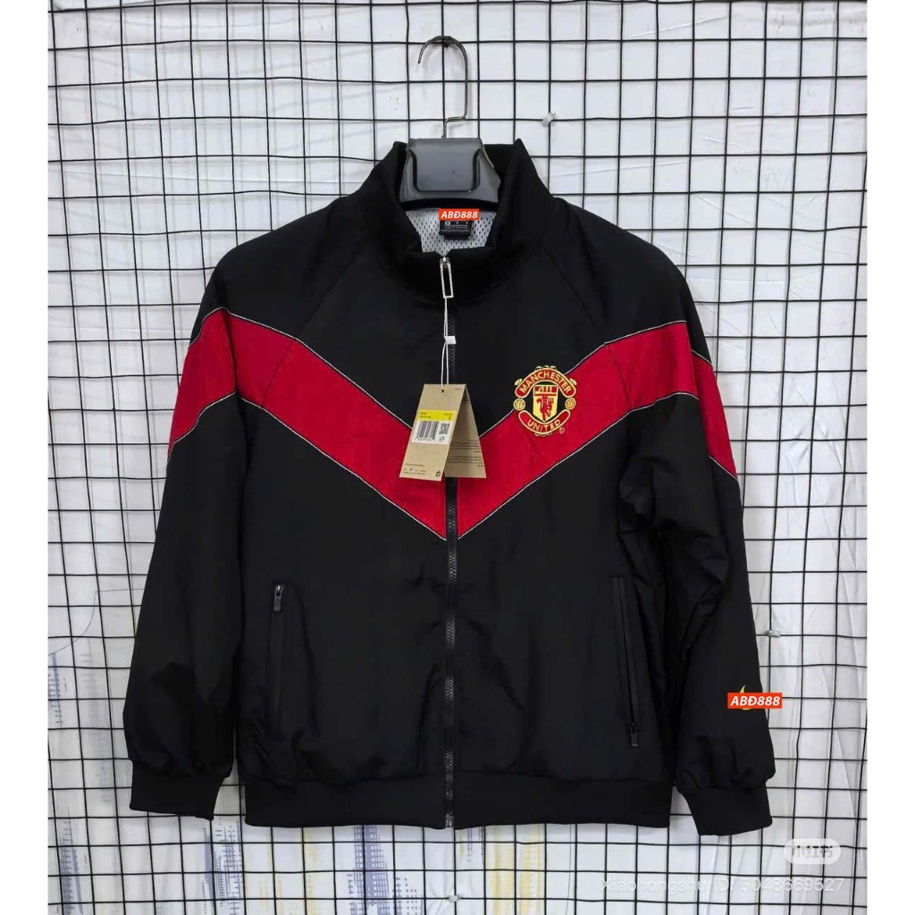 Áo Khoác Nam Chống Thấm Nước, Áo Khoác Manchester United Retro 2006, Áo Phom Âu - Hàng Nhập Thái Lan