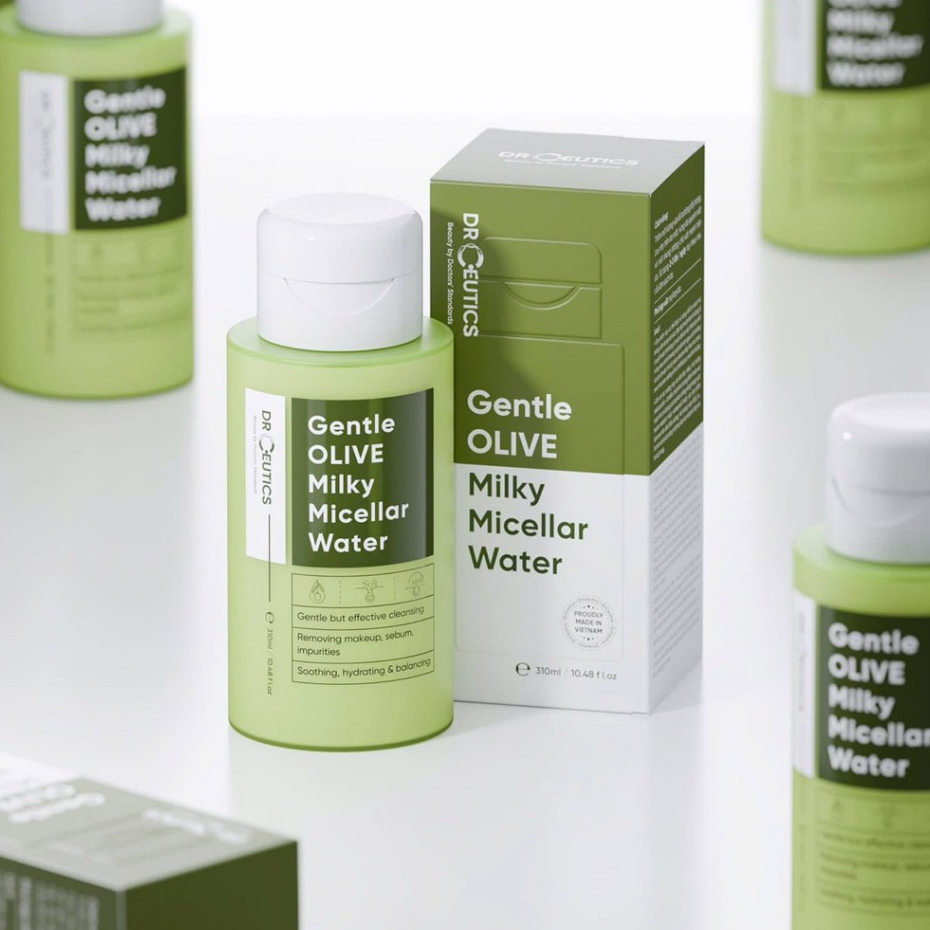 [Dr.Ceutics] Sữa Tẩy Trang DrCeutics Gentle Olive Milky Micellar Water