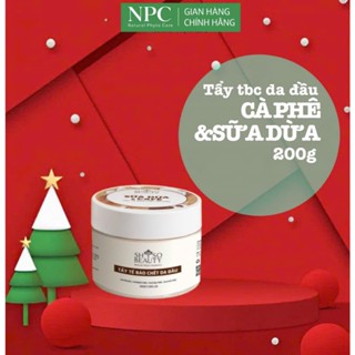  Tẩy Tế Bào Chết Da Đầu SHSOBeauty Muối -Sea Salt Treatment Hair Scalp Cà Phê & Sữa Dừa Phục Hồi Tóc Hư Tổn - 200 gram 