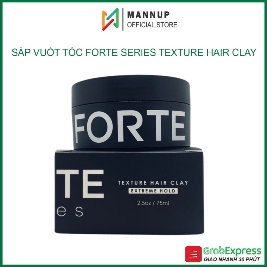 Sáp Vuốt Tóc Nam Forte Series Texturing Clay 75g