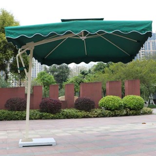 [Chính Hãng]Ô Dù lệch Tâm Mái Vuông 2m5x2m5 cao 2m6 vải dù Poly Che Nắng Mưa Ngoài trời Sân vườn