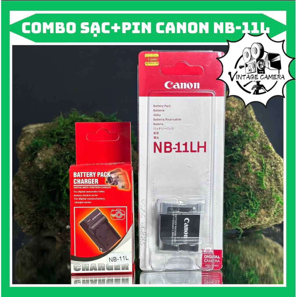 Bộ Sạc Pin Canon NB-11L ( Sạc thay thế / Pin hãng )dùng cho IXY 190, IXY 220F, IXY 420F, IXY 430F, I