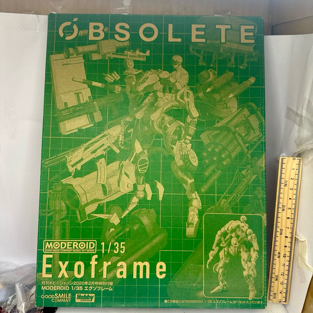 mô hình lắp ráp MODEROID 1/35 Exo Frame hàng hiếm sưu tầm