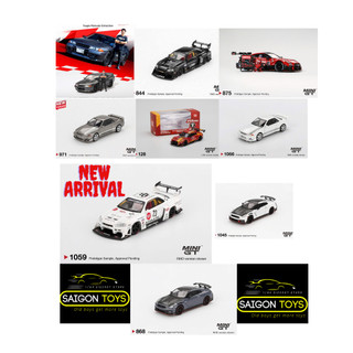  Saigontoys - MiniGT Nissan GTR R32 R34 R35 các loại - Xe mô hình tỷ lệ 1:64 hãng Mini GT 