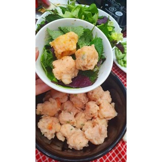 TÔM THẺ XAY NGUYÊN CHẤT ( chưa tẩm gia vị). túi 400-500g