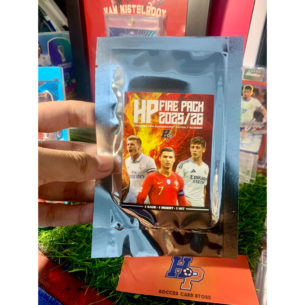 Gói thẻ bóng đá HP Fire Pack 2025/26