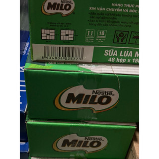 sữa lúa mạch milo 1 thùng 48 hộp x180ml