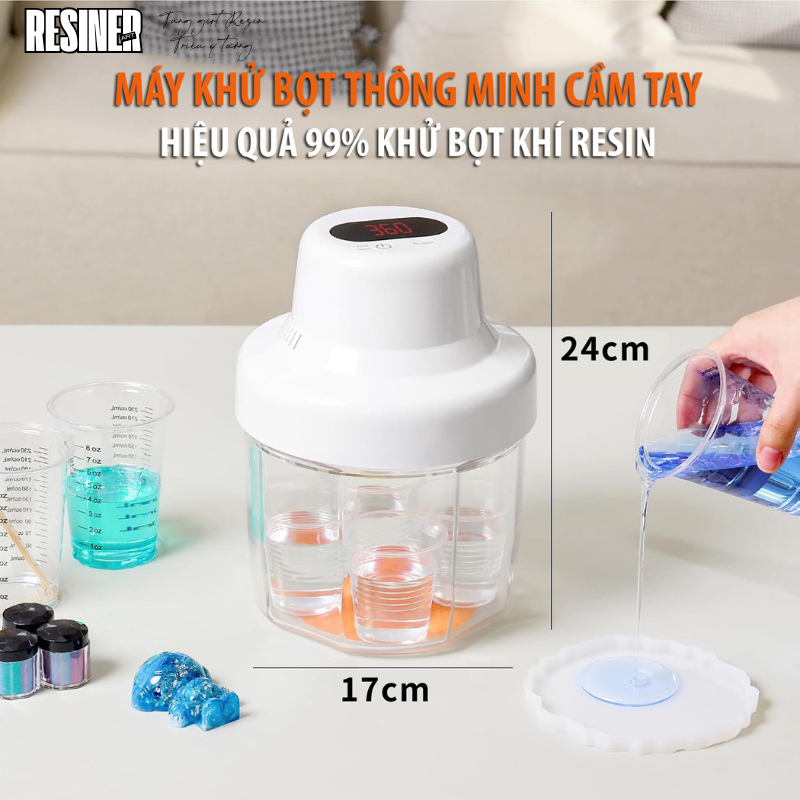 Máy Hút Chân Không Khử Bọt Khí UV Resin Bubble Removal Machine