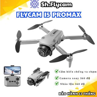  Flycam Mini Giá Rẻ Drone i5 Max Máy Bay điều khiển Từ Xa Camera 4K quay chụp FPV Playcam Dễ Chơi 